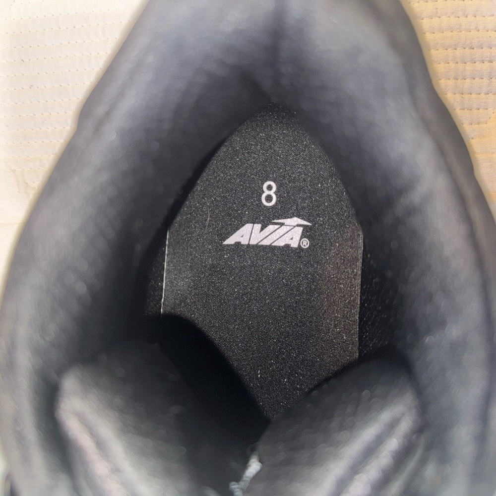Avia Trail Hybrid Hiking Workout Athletic Sneaker Black/Purple Sz 8 Women’s - Picture 6 of 7